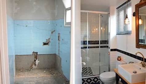 Avant / Après rénovation complète d'une salle de bains