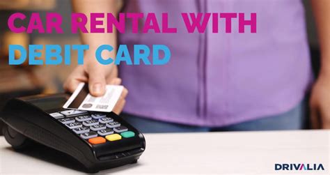 rent a car with debit card uk