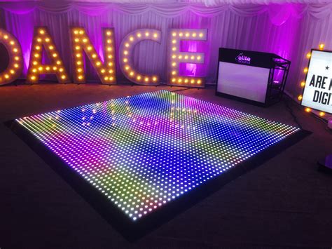 rent an led dance floor
