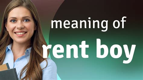 Rent Boy Definition