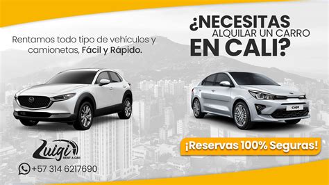 rent car in cali colombia online