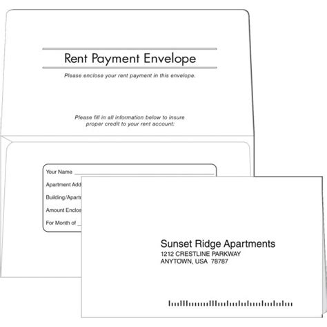Rent Envelope