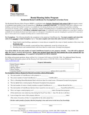 Rental Housing Safety Program Berkeley