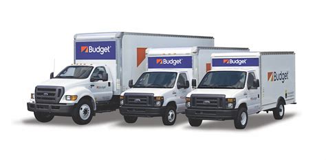 rental moving trucks for cheap budget