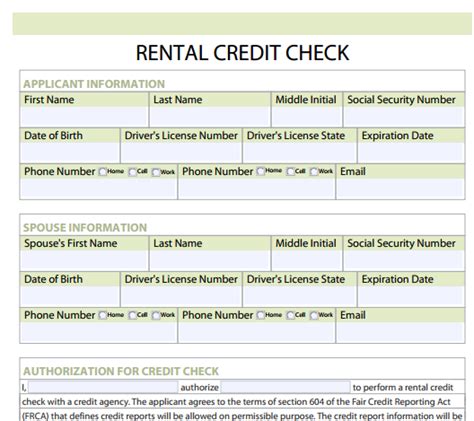 renters credit report free