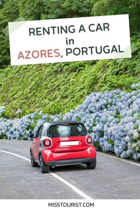 renting a car in azores