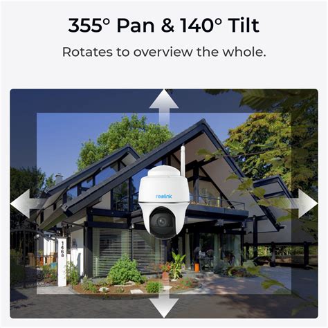 Reolink Argus PT Lite vanjska 3MP bežična rotirajuća WiFi kamera
