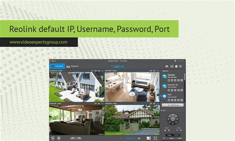 Reolink NVR Password Reset Procedure —