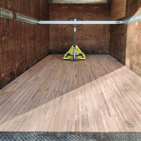 repacement wood flooring for 52 foot truck trailer