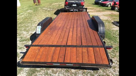 repacement wood flooring for 52 foot truck trailer