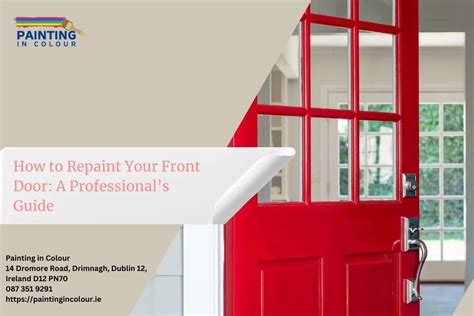 Repaint Front Door Same Colour