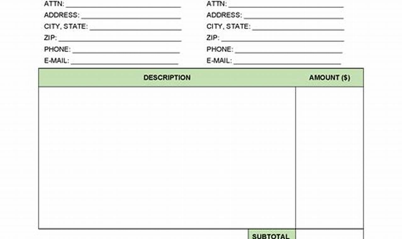 Create Professional Repair Invoices with Our Comprehensive Repair Invoice Template
