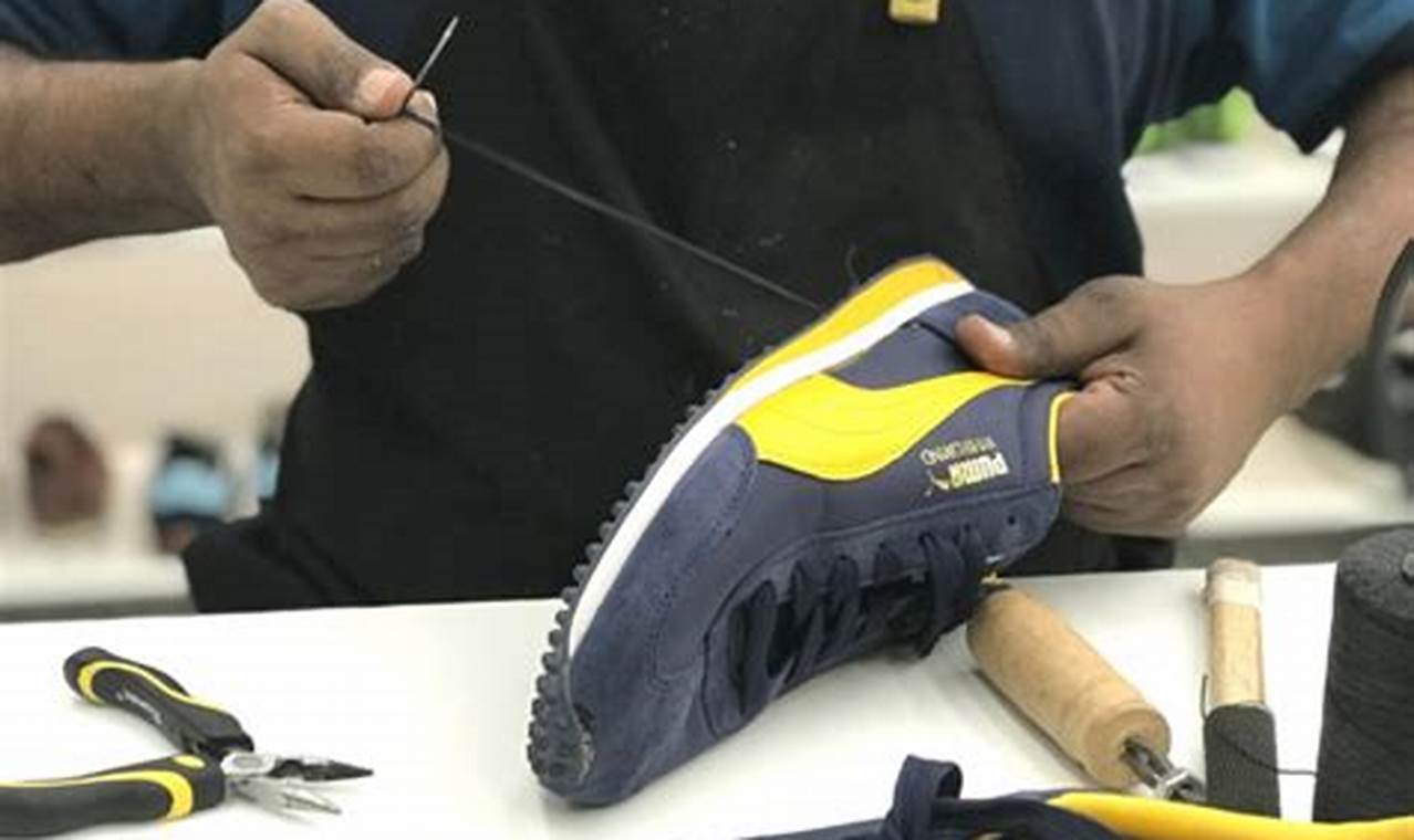 repair sepatu