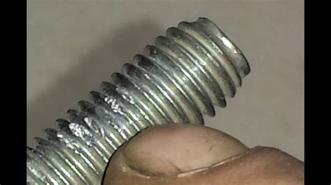 repair stripped metal screw threads