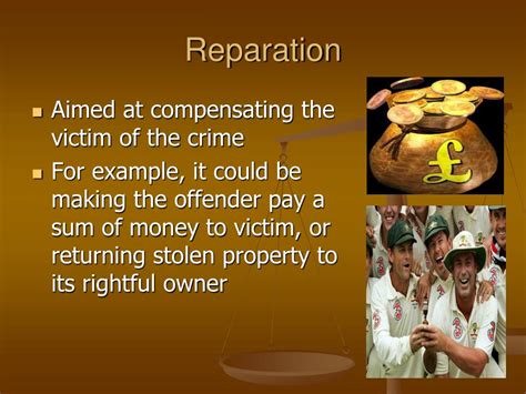 reparation meaning in telugu
