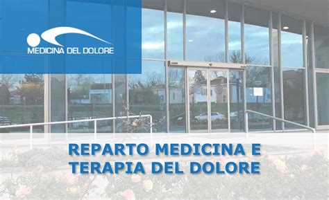 reparto terapia del dolore