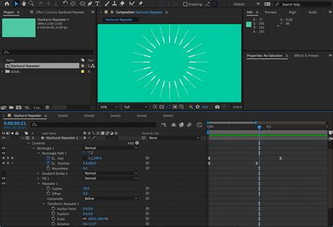 Repeater Animation After Effects