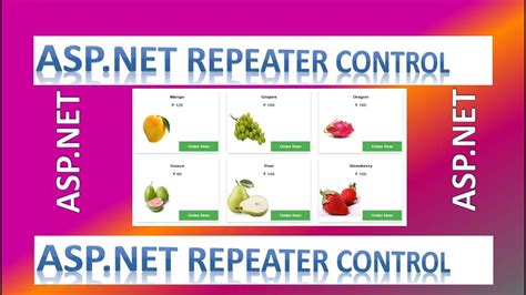 Repeater Controller In Asp.net