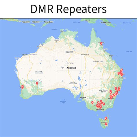 Repeaters Map