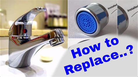 Replace Aerator On Bathroom Faucet