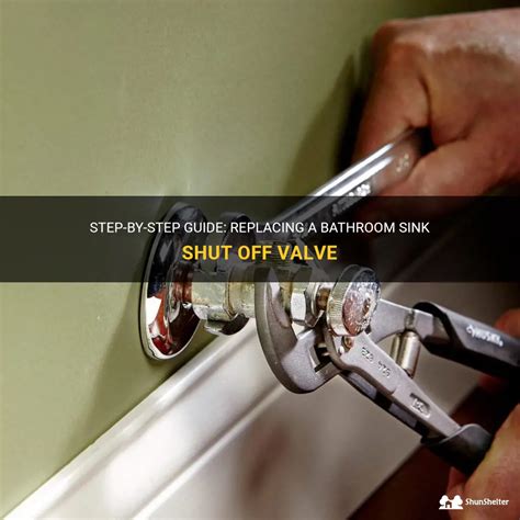 Replace Bathroom Sink Shut Off Valve
