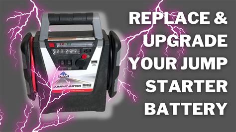 Replace Battery In Jump Starter