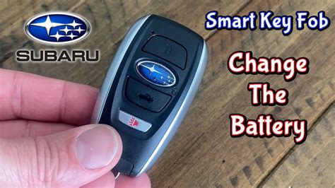 Replace Battery Key Fob Subaru Forester
