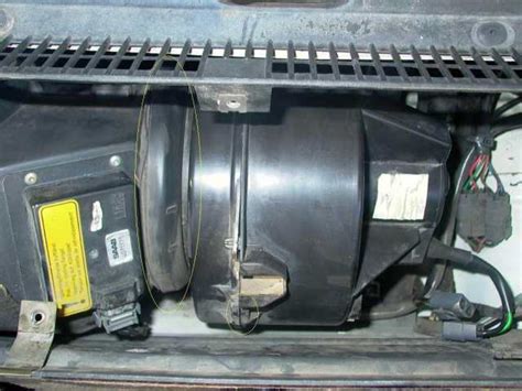 Replace Blower Motor Saab 9-3