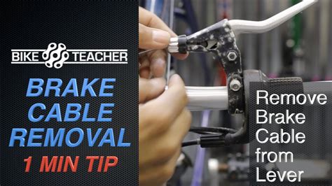 Replace Brake Lever Cable