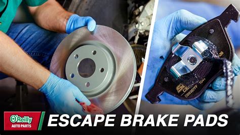 replace brake pads 2017 ford escape