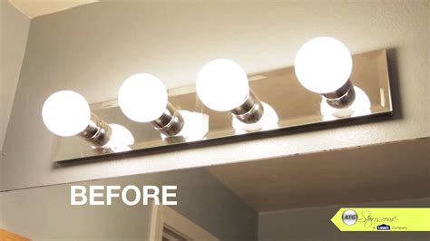 Replace Bulb In Bathroom Mirror