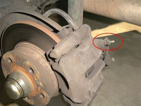 Replace Caliper Bleeder Valve