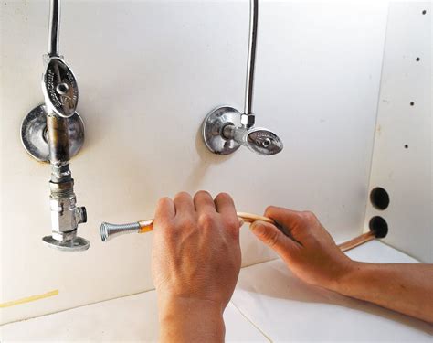 Replace Copper Dishwasher Water Line