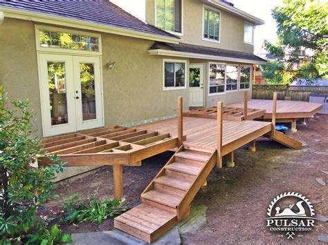 Replace Deck With Raised Patio