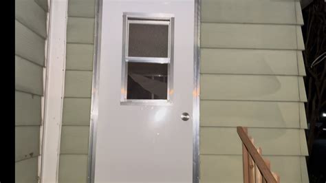 Replace Door In Mobile Home