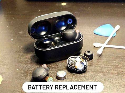 replace earbuds battery