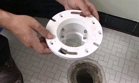 Replace Flange Bolts Toilet