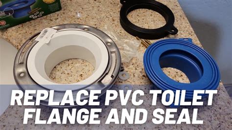 Replace Flange On Toilet