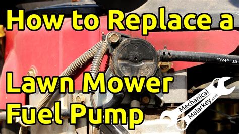 Replace Fuel Pump Briggs And Stratton