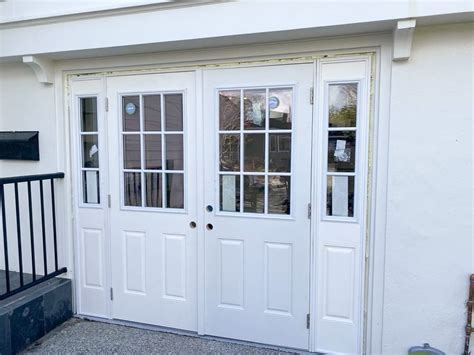 replace garage door with regular door