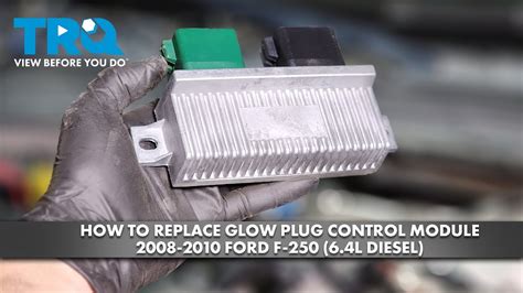 Replace Glow Plug Control Module