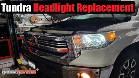 Replace Headlight 2016 Tundra
