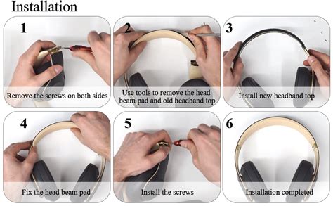 replace headphone headband