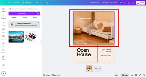 Replace Image in Canva