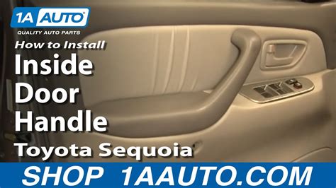 replace interior door handle rear passenger toyoya sequoia