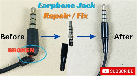 replace jack on headphones