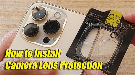 Replace Lens Cover Iphone 13
