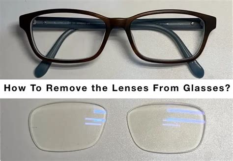 Replace Lens In Old Frames