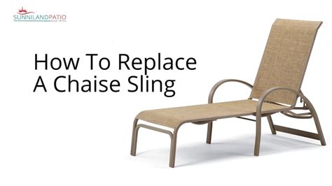 replace lounge chair fabric