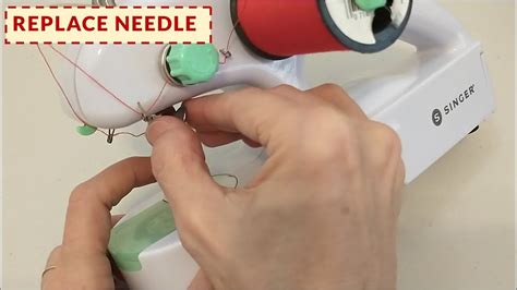 Replace Needle On Stitch Machine